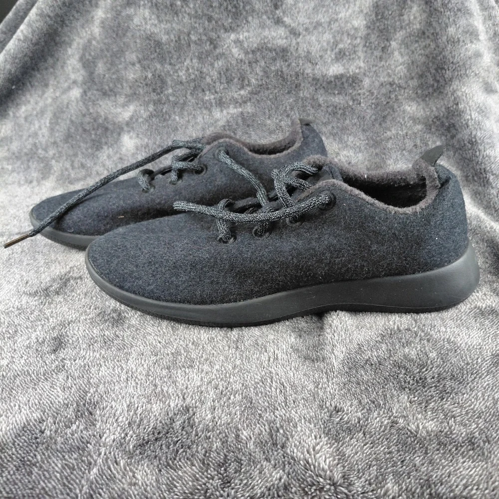 Allbirds Wool Runners Womens 9 Charcoal Grey Merino‎ Wool Sneakers Walking Shoes